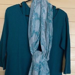 Blue Simply Noelle Scarf